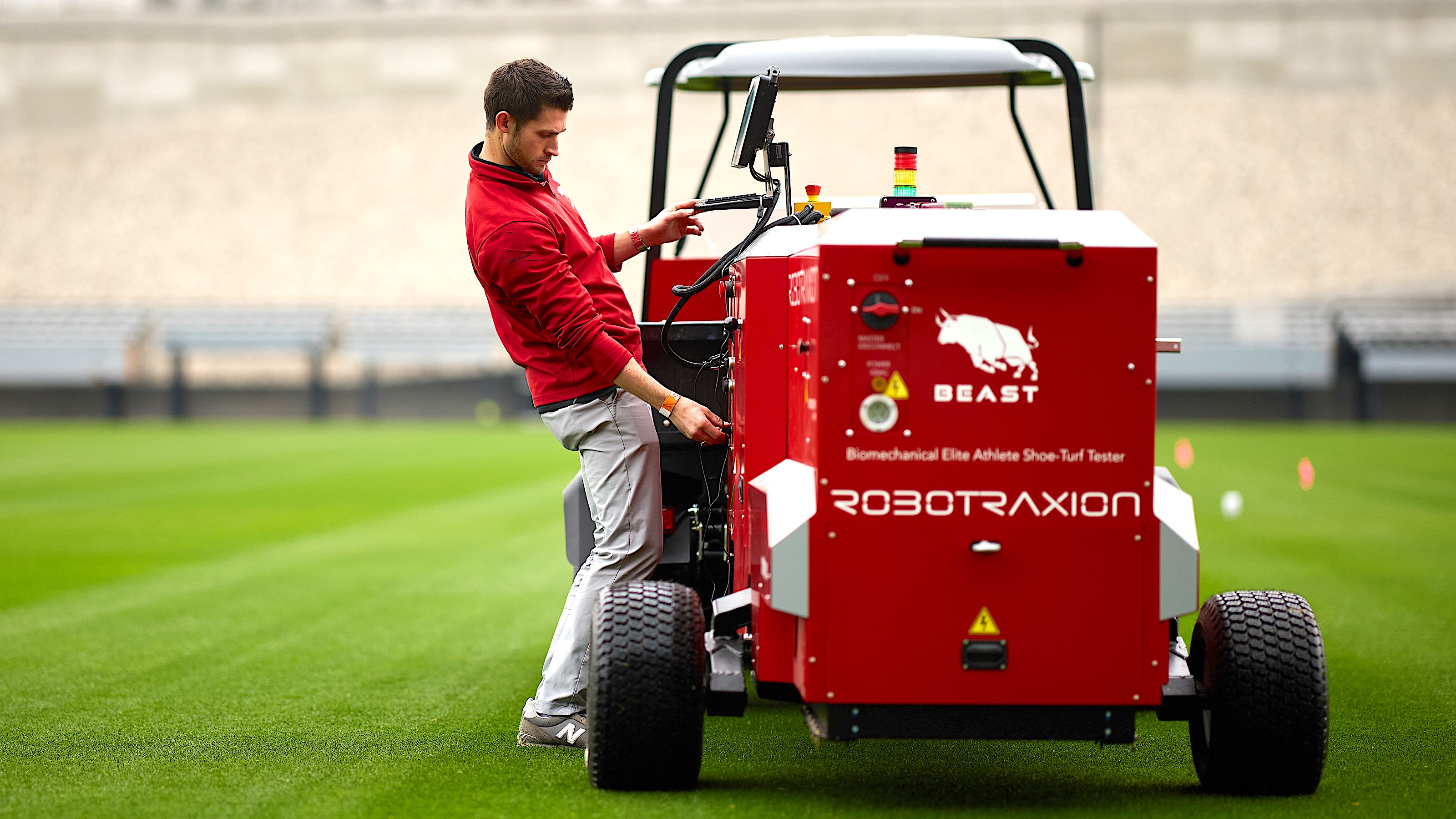 NFL Uses BEAST STRIKE Devices Test Field Safety